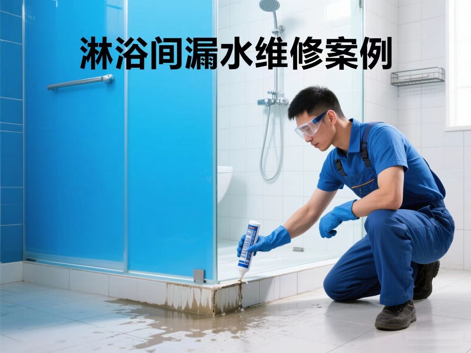 淋浴间漏水专利技术维修案例