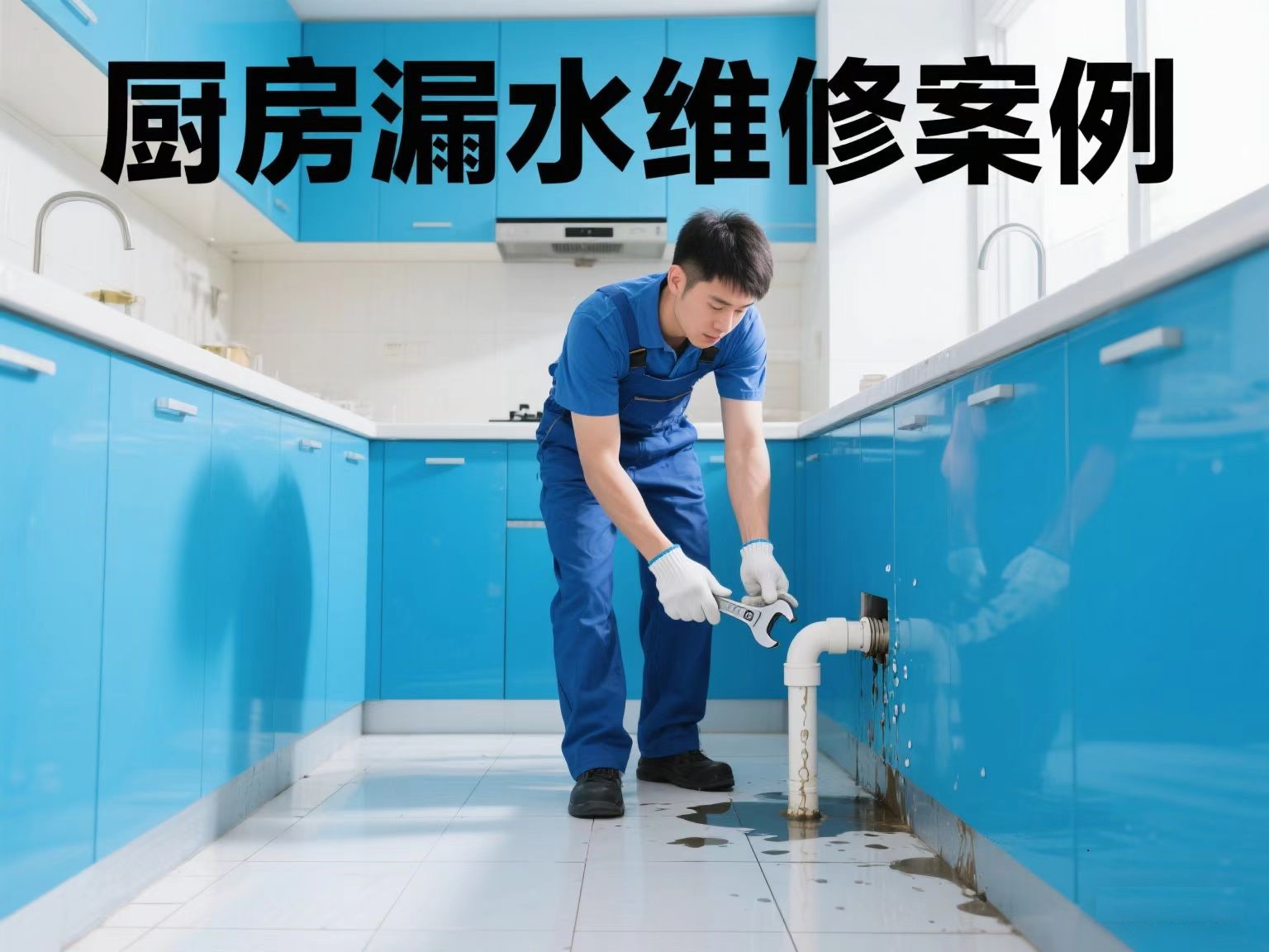 厨房漏水专利技术维修案例