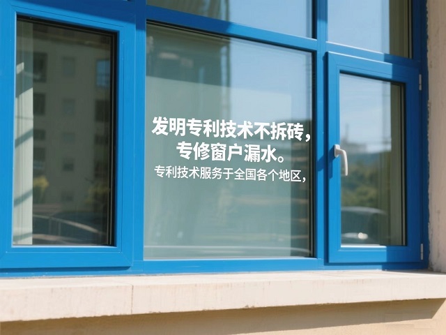 专利技术专修窗户漏水