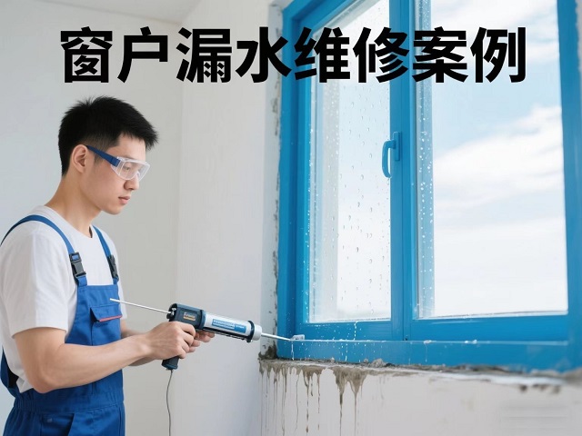 窗户漏水专利技术维修案例