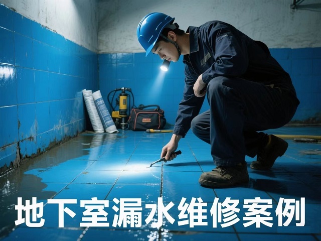 地下室漏水专利技术维修案例